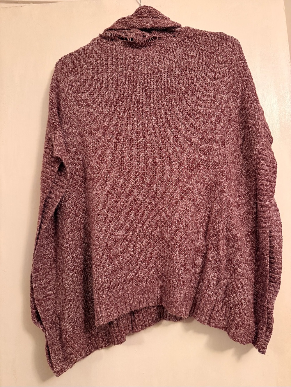 Maurices Marled Rose Turtleneck Sweater